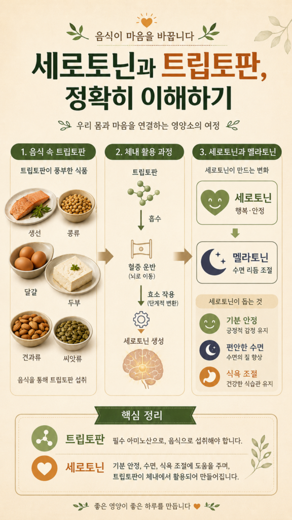 우울감과 불면을 줄이는 트립토판·세로토닌 식사법 2 6ec7bf09 5a06 4b9e 9249 4d6278973857
