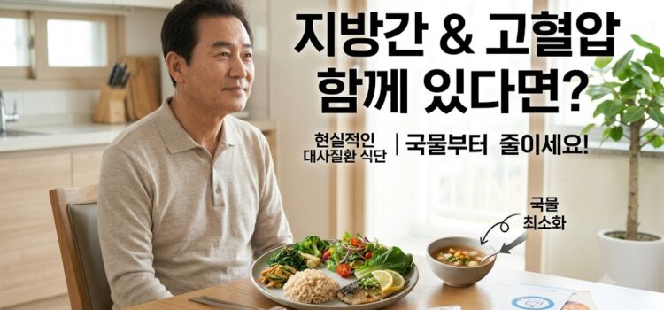 지방간과 고혈압이 함께 있다면?