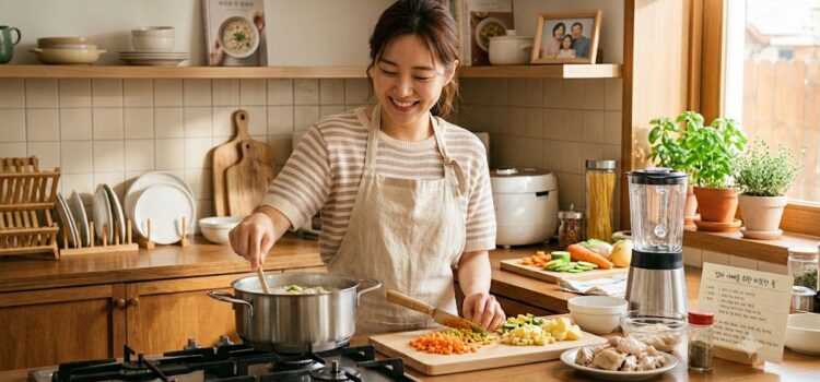 환자식 레시피 인사말